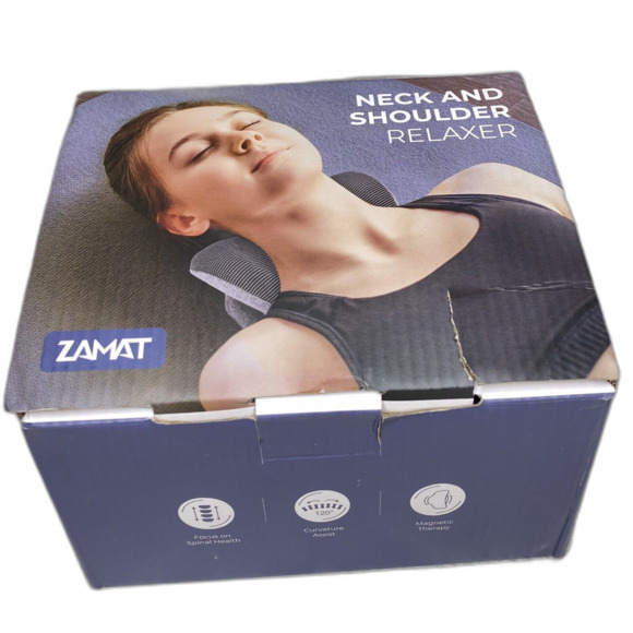 ZAMAT Neck & Shoulder Relaxer Pillow Therapy Cervical Spine Health - Picture 2 of 5
